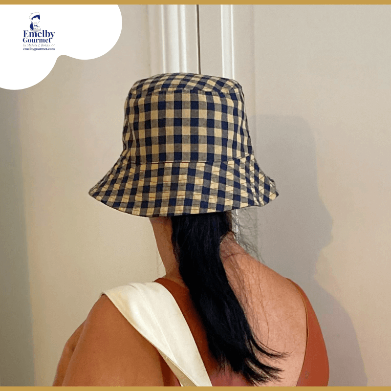 The "Chouky bob" gingham, BUCKET HAT