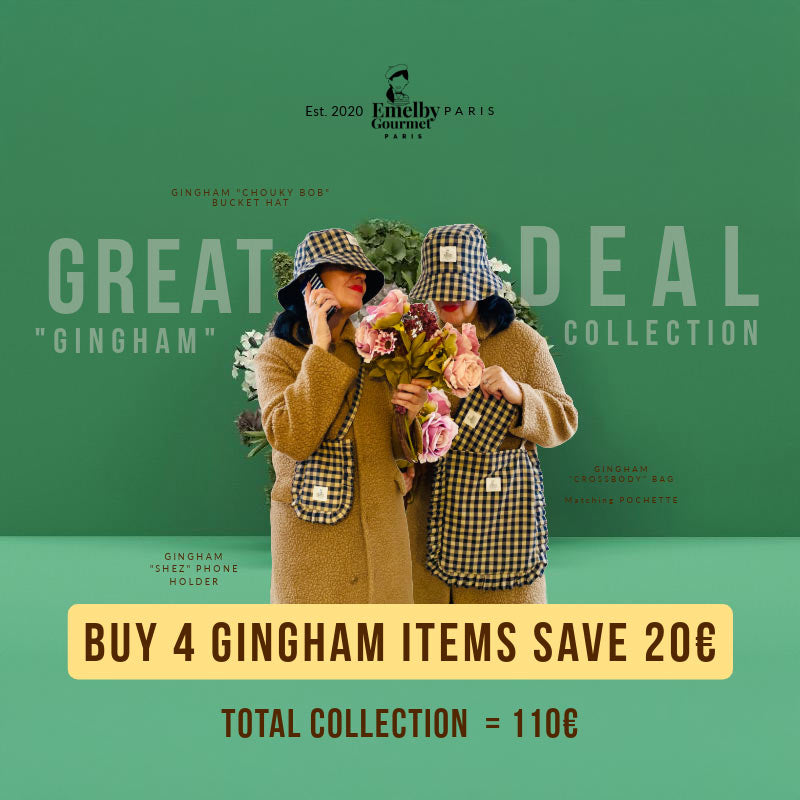 The Gingham BUNDLE - buy 4 items - 20€ saving!!